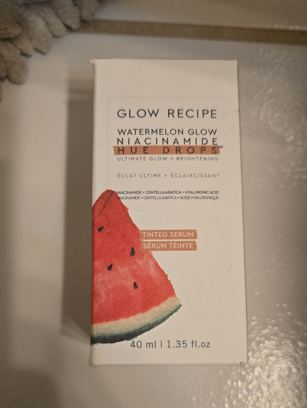Glow Recipe Watermelon Glow Niacinamide Hue Drops - Coral Pink Tinted Serum